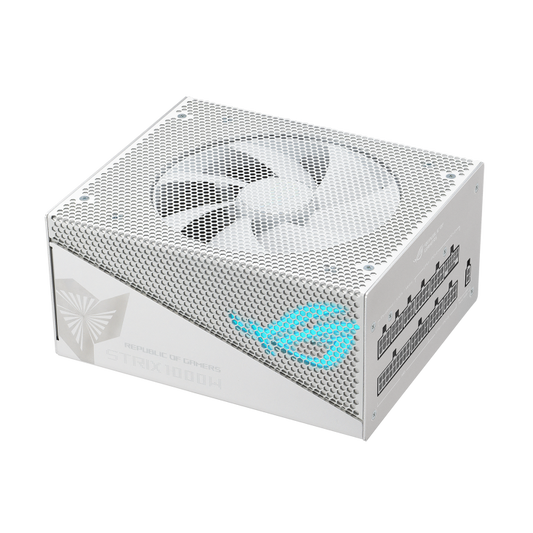 ASUS ROG Strix 1000W Gold Aura White Edition, 80+ Gold Certified, Cybenetics Lambda A+ Certification,Fully Modular Power Supply
