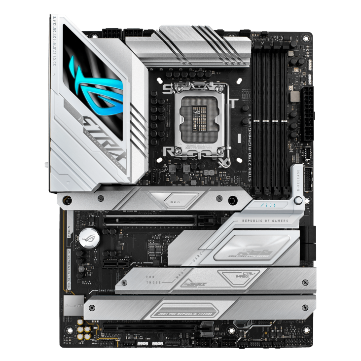 Asus ROG Strix Z790-A Gaming WiFi II LGA 1700 ATX Motherboard, Intel Z790 Chipset, 4x DDR5 DIMM & 192GB Max, PCIe 5.0,Wi-Fi 7,BT v5.4,2.5Gb Ethernet,5x M.2,USB Type-C,A,HDMI,DP, 90MB1FN0-M0EAY0