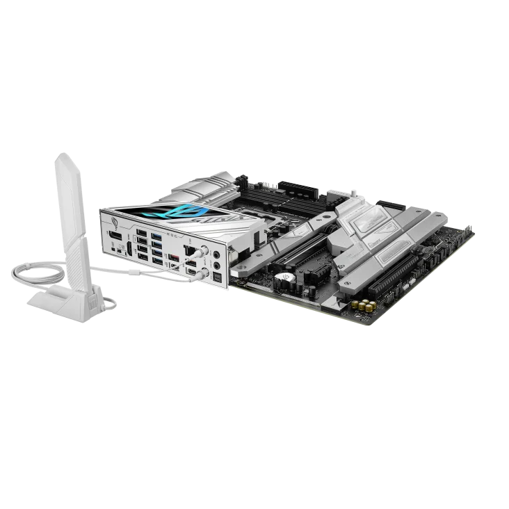 Asus ROG Strix Z790-A Gaming WiFi II LGA 1700 ATX Motherboard, Intel Z790 Chipset, 4x DDR5 DIMM & 192GB Max, PCIe 5.0,Wi-Fi 7,BT v5.4,2.5Gb Ethernet,5x M.2,USB Type-C,A,HDMI,DP, 90MB1FN0-M0EAY0