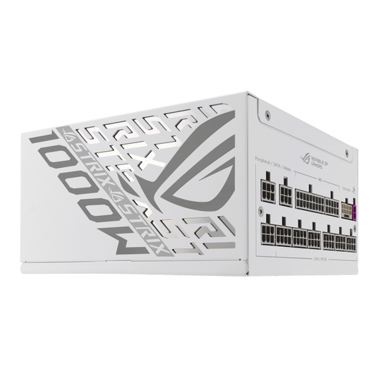 Asus ROG Strix 1000W Platinum, ATX 3.1, 80+ Platinum, Fully Modular Power Supply, White