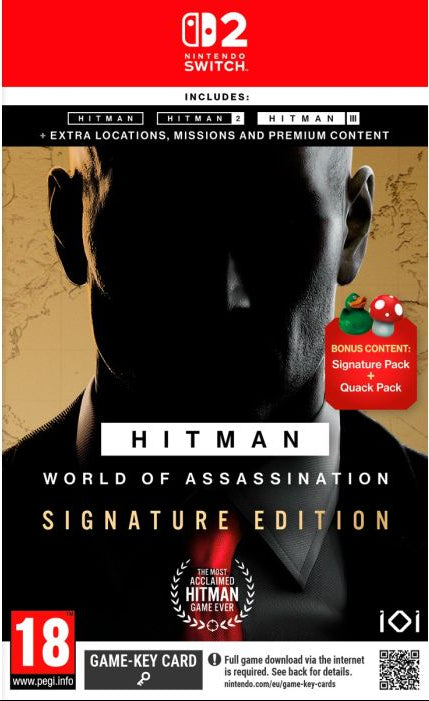 Hitman World of Assassination Signature Edition nintendo SWITCH-2