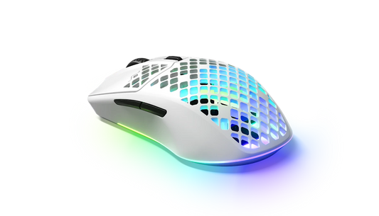 SteelSeries Aerox 3 Wireless Ultra-Lightweight Gaming Mouse - Snow Games Corner