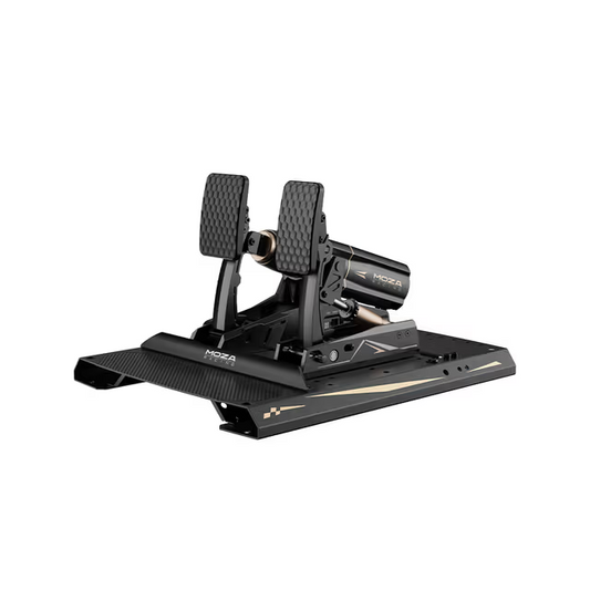 MOZA RS082 mBooster Active Pedal Set Includes CRP2 Throttle & Plates, Intelligent Force Feedback, Dual 200KG Load Cells Games Corner