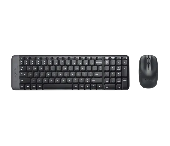 Logitech MK220 Wireless Keyboard and Mouse Combo(Arabic)