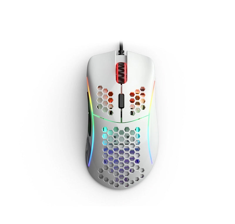 Glorious Model D Gaming mouse – Glossy White