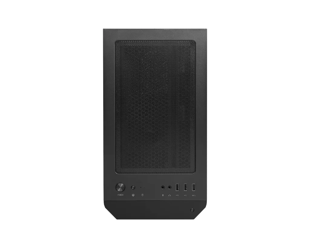 MSI MAG FORGE M100A Micro ATX Tower Case, 4x ARGB Pre-installed Fan,Black.