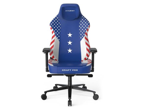 DXRacer Gaming Chair Craft Pro Dream Team - Blue/White PR009-BW-H1