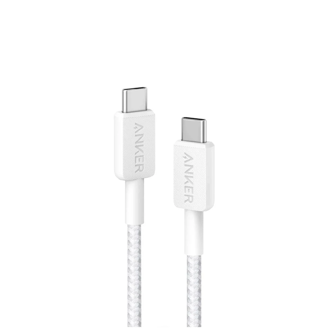 Anker 322 USB-C to USB-C A81F6H21 - White - 1.8m Anker 322 USB-C to USB-C A81F6H21 - White - 1.8m Anker 32, A81F6H212 USB-C to USB-C A81F6H21 - White - 1.8mPrevious slideNext slide Anker 322 USB-C to USB-C A81F6H21 - White - 1.8m,