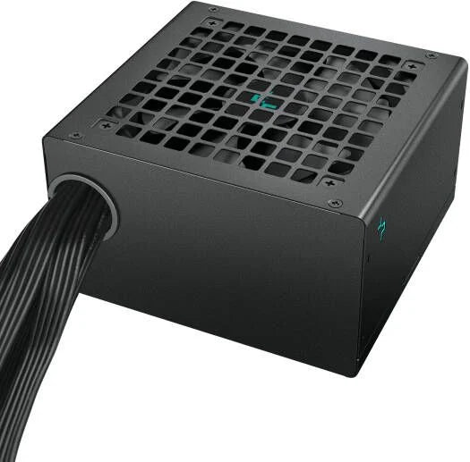 DeepCool PN750D Non-Modular Power Supply, 750W Power, 80 Plus Gold Certified, 120mm Fan Size, Active PFC + Full Bridge SRC LLC + DC to DC, Hydro Bearing, Black.