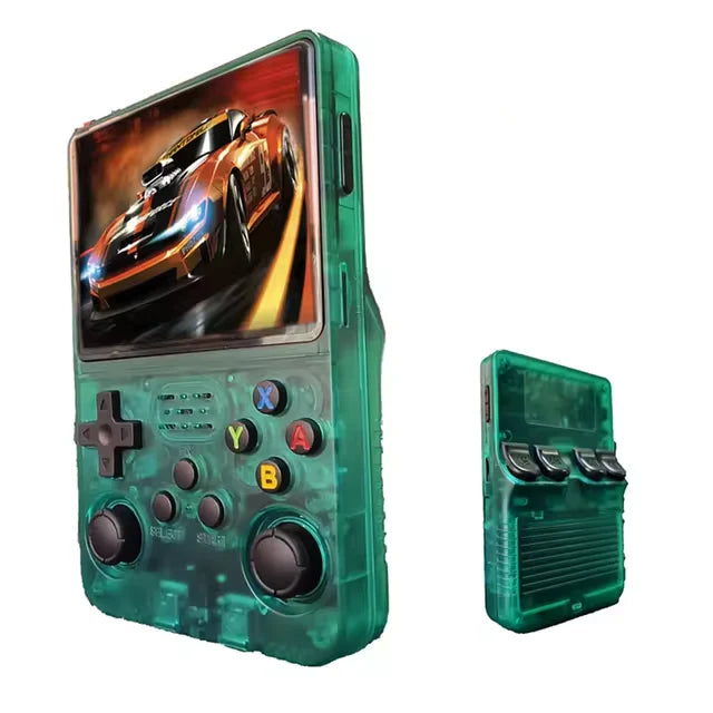 R36S Retro Handheld Game Console-Green