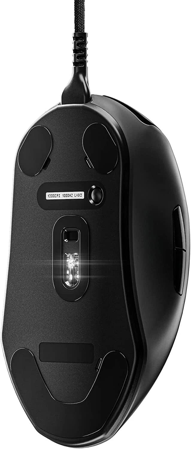 SteelSeries Prime+ Optical Gaming Mouse - Matte Black