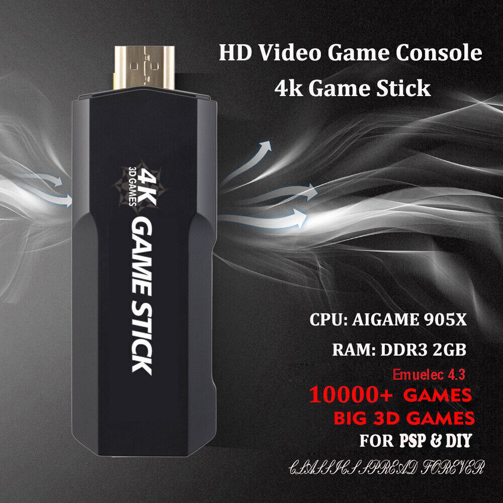 Retro Video Game Console 35000 Games 4K HD Game Stick