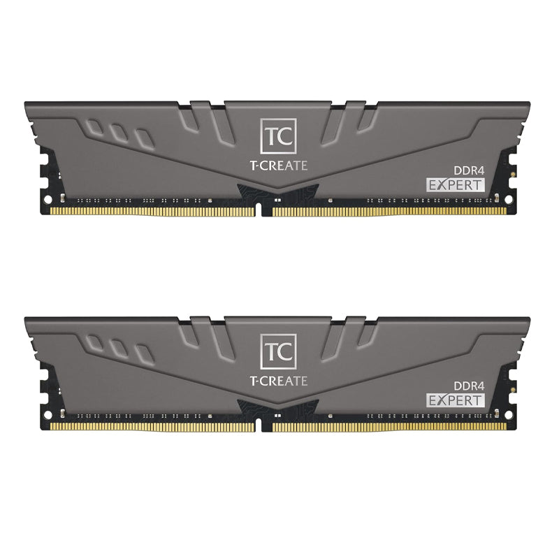 TEAMGROUP T-CREATE EXPERT OVERCLOCKING 10L DDR4 32GB Kit (2 x 16GB) 3200MHz (PC4 25600) CL16 Desktop Memory Module Ram - TTCED432G3200HC16FDC01