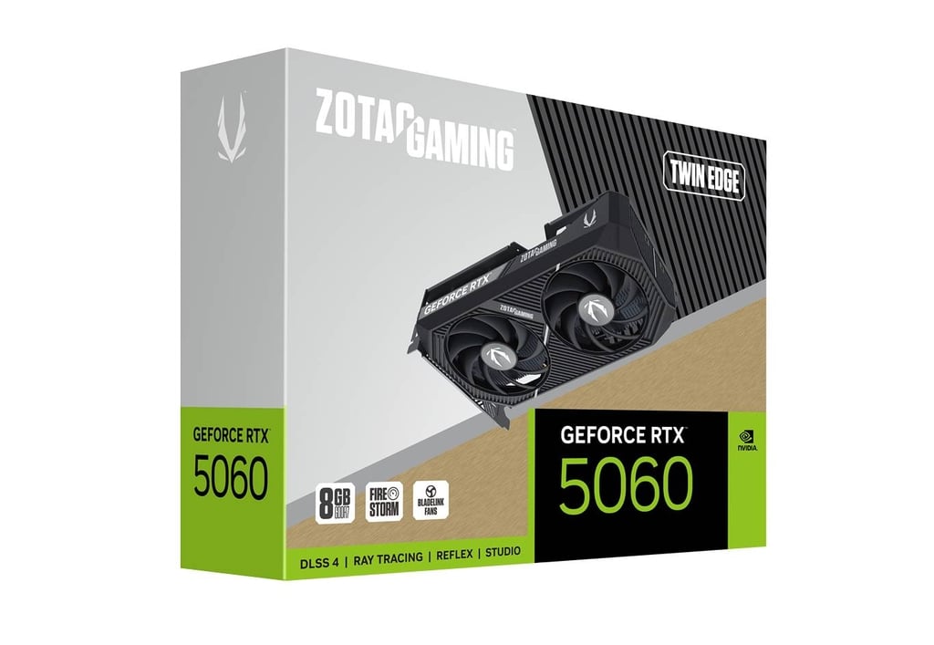 ZOTAC GAMING GeForce RTX 5060 Twin Edge 8GB GDDR7