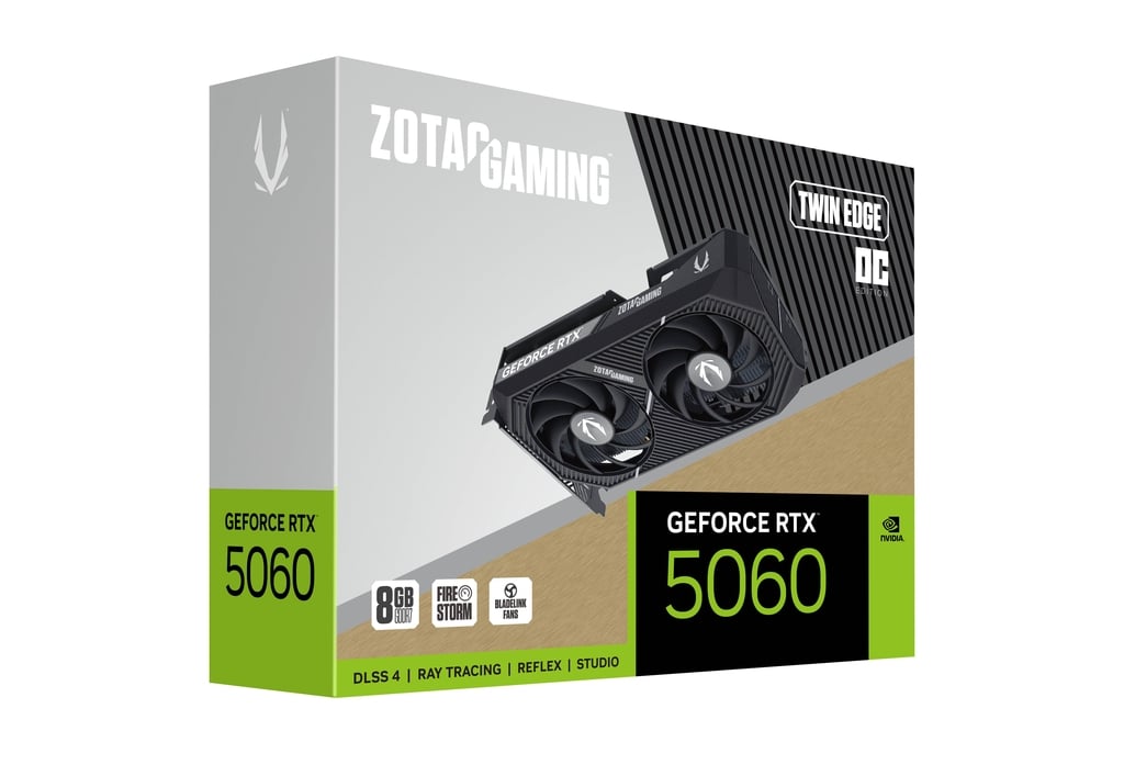 ZOTAC GAMING GeForce RTX 5060 Twin Edge OC-ZT-B50600H-10M