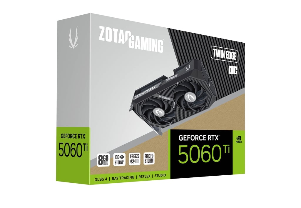 ZOTAC GAMING GeForce RTX 5060 Ti 8GB Twin Edge OC