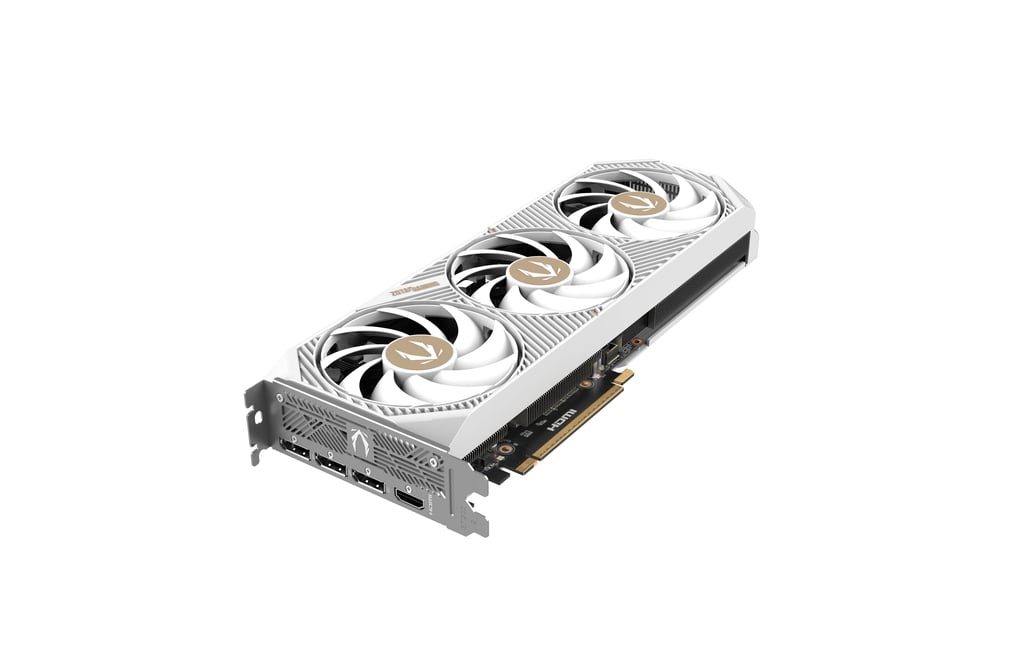 ZOTAC GAMING GeForce RTX 5070 AMP White Edition 12GB Graphics Card.