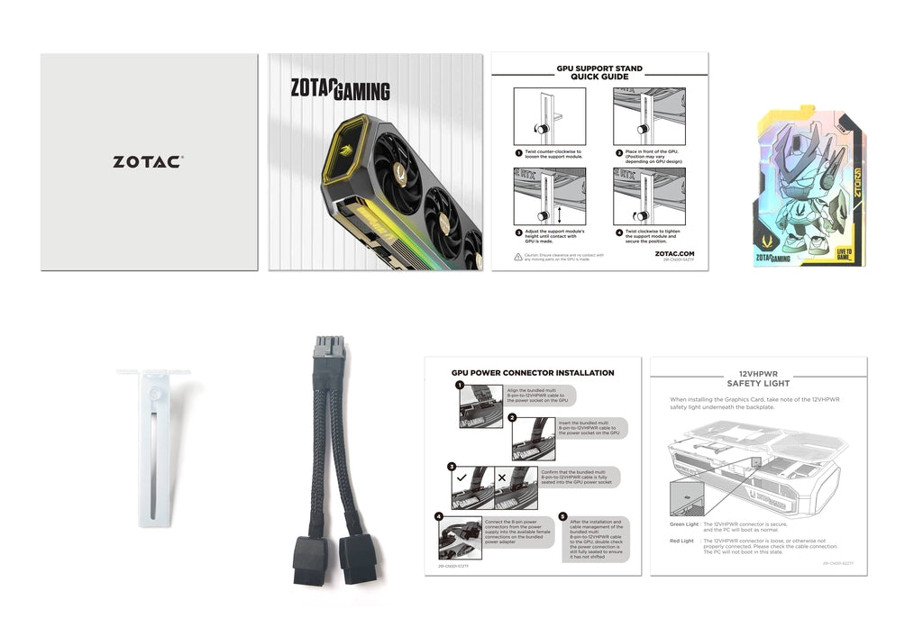 ZOTAC GAMING GeForce RTX 5070 Ti SOLID OC White Edition 16GB Graphics Card.