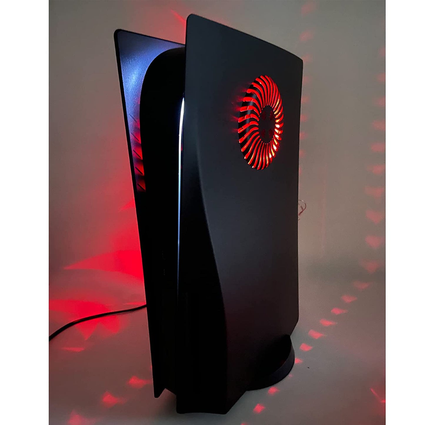 Faceplate with RGB Light Strip for PS5 400+ Effects LED Light Ring Console Cover with remote - Games Corner