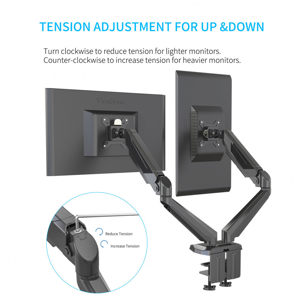 Devo Gaming Monitor Arm - 2 Arms - Games Corner