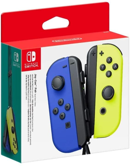 Joy-Con Pair (Neon Blue/Neon Yellow) (Nintendo Switch) - Games Corner Games Corner