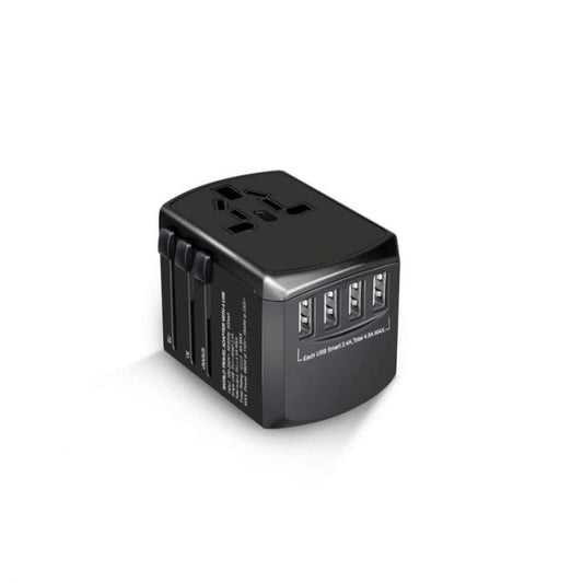 Green Lion Universal Travel Adapter (4 USB Port) - Games Corner
