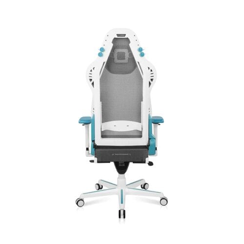DXRacer AIR Mesh D7200 Ultra-Breathable Gaming Chair - White & Cyan | AIR-RIS-WQ.G-B3 - Games Corner
