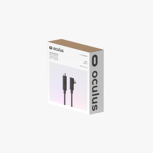 Oculus Link Virtual Reality Headset Cable for Quest 2 and Quest - 16FT (5M) - PC VR - Games Corner