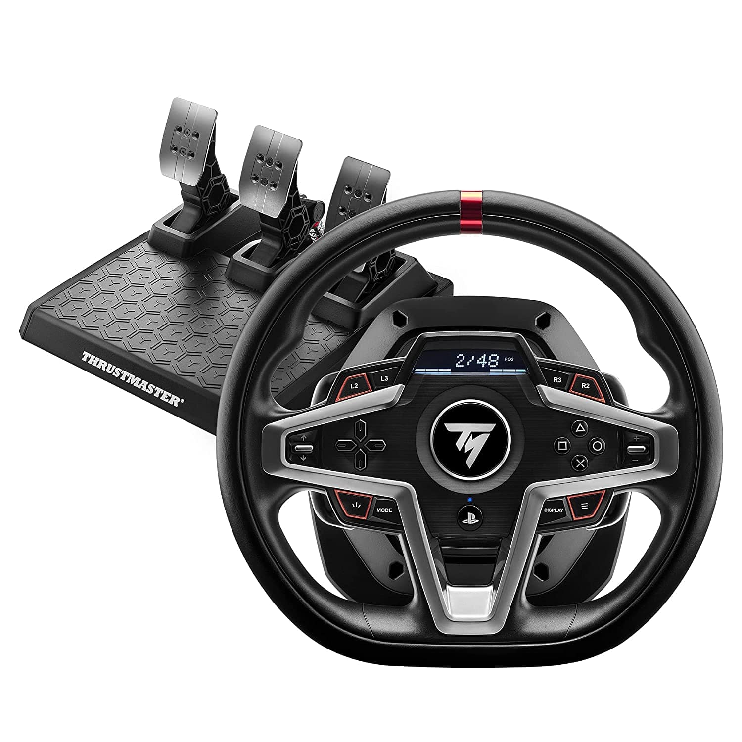 Thrustmaster T248, Racing Wheel and Magnetic Pedals, Dynamic Force Feedback, (PS5, PS4, PC) - Games Corner