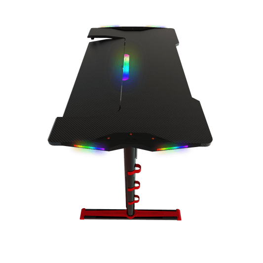 Twisted Minds GDTS-4 RGB Gaming Table Black/red - Games Corner