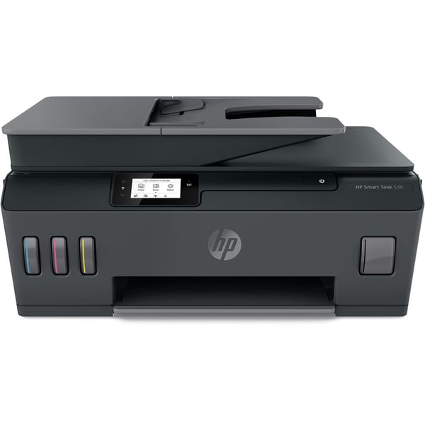 HP Smart Tank 530 Wireless All In One Printer- Print, Scan, Copy, Print up to 18000 Black or 8000 Color Pages – Gray [4SB24A]