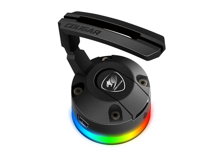 Cougar Bunker RGB Gaming Mouse Bungee with USB Hub | CG-MB-BUNKER-RGB