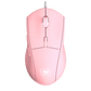 Cougar Minos XT Gaming Mouse, Six Fully Customizable Buttons, 4000 DPI, 3 zone 16.8 million colors, ADNS-3050 Optical - Pink