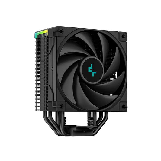 Deepcool AK400 Digital CPU Air Cooler Mighty 220W TDP 4 Copper Heatpipes Single-Tower CPU Cooler With Status Display Screen And ARGB Led Strips 120mm FDB Fan For LGA 1700/1200/1151/1150/1155/Am5/Am4-GC