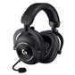 Logitech G PRO X 2 Lightspeed Wireless Gaming Headset: Wireless Gaming Headphones with Mic, 50mm Graphene Drivers, 2.02.0—7.1 Surround, Bluetooth/USB/3.5mm Aux, for PS4/PS5/PC/Nintendo Switch - Black