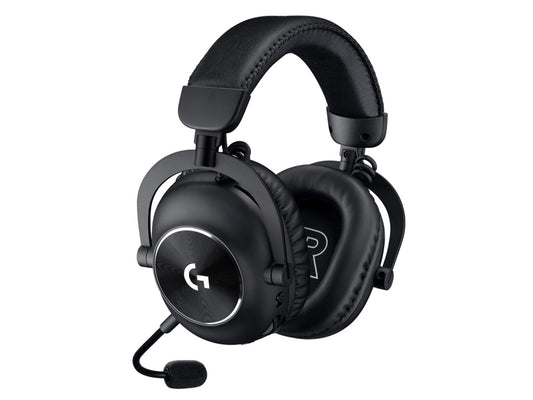 Logitech G PRO X 2 Lightspeed Wireless Gaming Headset: Wireless Gaming Headphones with Mic, 50mm Graphene Drivers, 2.02.0—7.1 Surround, Bluetooth/USB/3.5mm Aux, for PS4/PS5/PC/Nintendo Switch - Black