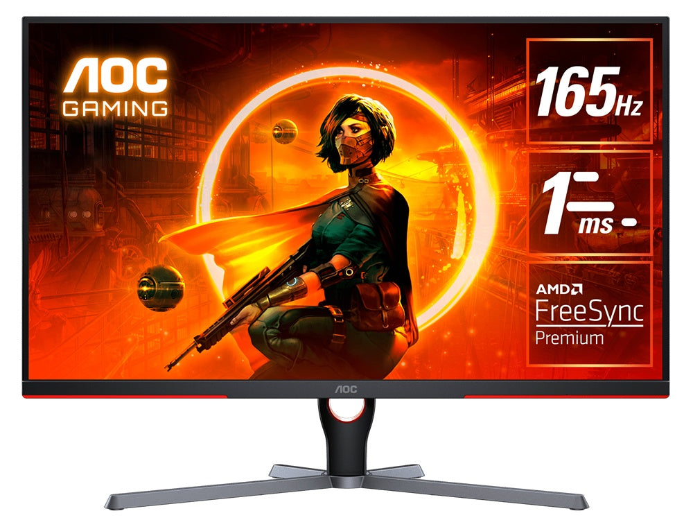 AOC Q32G3SE 31.5" QHD 2560 x 1440 resolution,VA 1ms 165Hz FreeSycnc 2K Gaming Monitor-GC