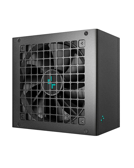 DeepCool PN850D Non-Modular Power Supply, 850W Power, 80 Plus Gold Certified, Active PFC + Full Bridge SRC LLC + DC to DC, Hydro Bearing, 120mm Fan Size, Black.