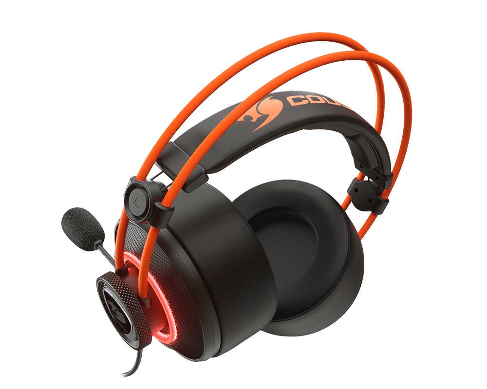 Cougar Immersa Pro Prix Wired On Ear Gaming Headset Black