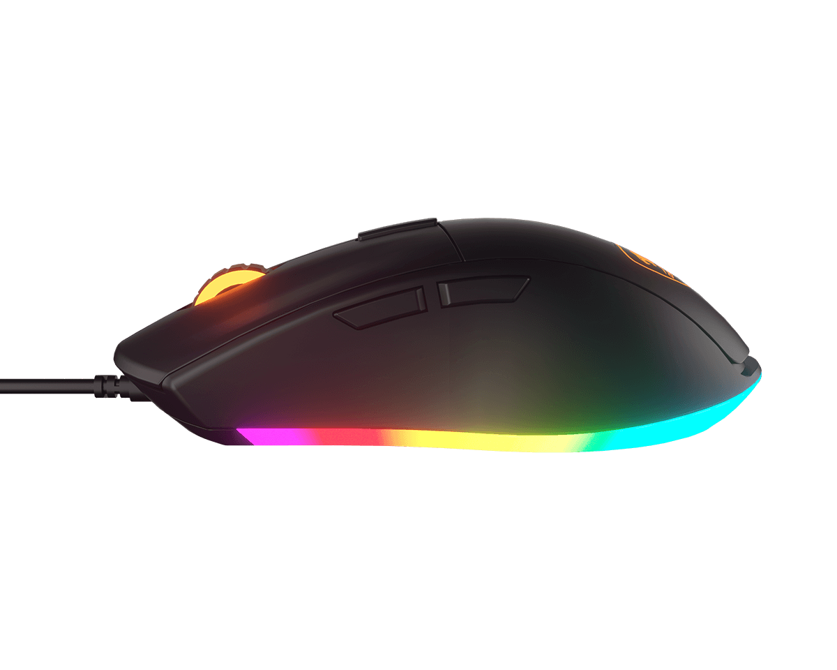 COUGER MINOS XT Design For Gaming Enthusiasts Minos XT is a nimble and powerful gaming mouse