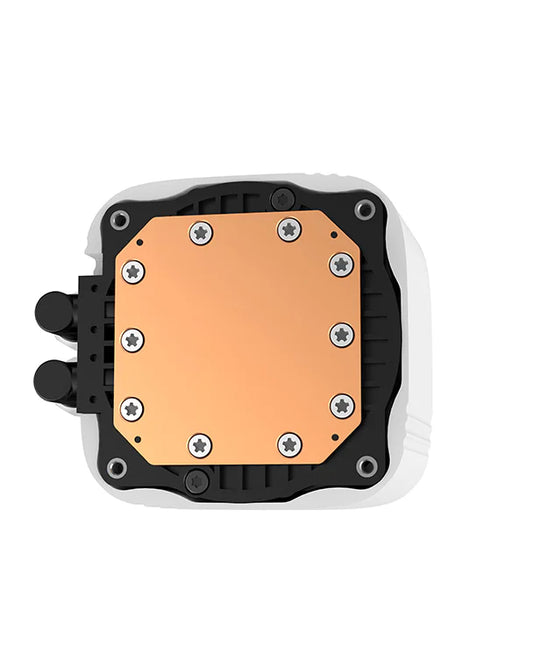 DeepCool LS520 SE AIO Liquid CPU Cooler, RGB Infinity Mirror Cover, 240mm Radiator, 120mm ARGB PWM Fans, 500~2250 RPM Fan Speed, 85.85 CFM Airflow, LGA1700/1200/ AMDAM5/AM4, White