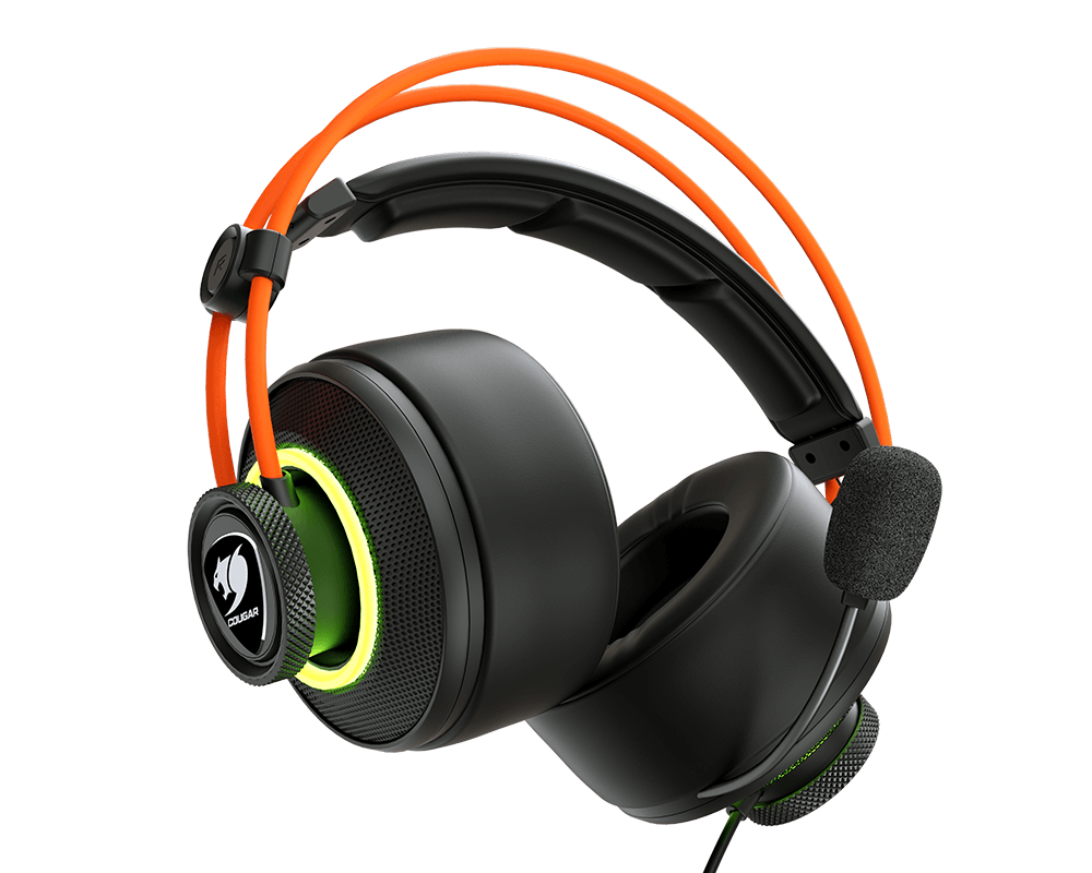 Cougar Immersa Pro Prix Wired On Ear Gaming Headset Black