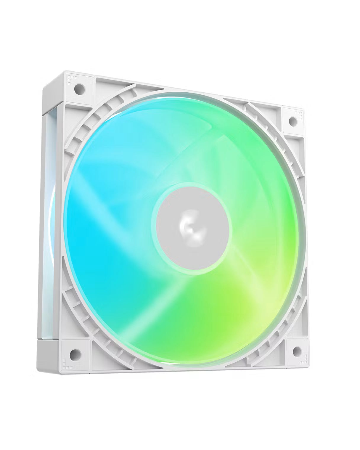 DeepCool LT360 VISION WH ARGB 360mm AIO Liquid CPU Cooler with 4.5" IPS LCD Display - White | Intel LGA1851/1700 & AMD AM5/AM4