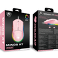 Cougar Minos XT Gaming Mouse, Six Fully Customizable Buttons, 4000 DPI, 3 zone 16.8 million colors, ADNS-3050 Optical - Pink