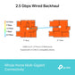 TP-LINK Deco BE65 Whole Home Mesh Wi-Fi 7 System, Dual Band, Speed up to 9.3 Gbps, 3 Pack, White