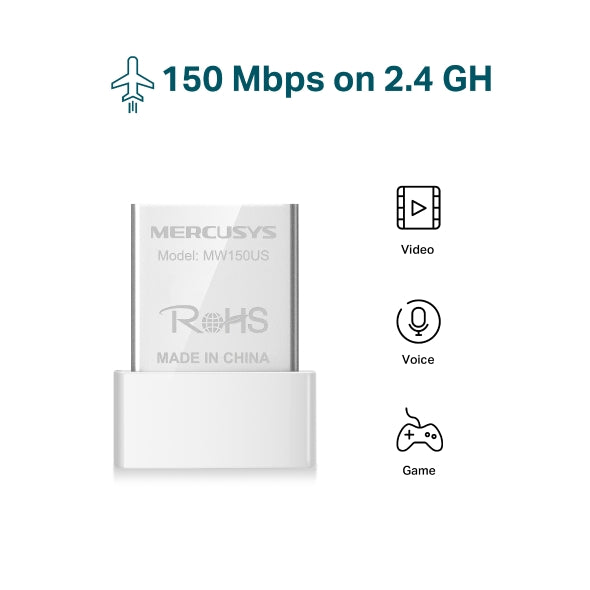 N150 Wireless Nano USB Adapter