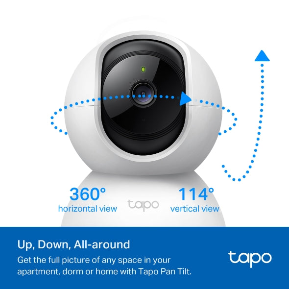 TP-Link Tapo C200C Pan Tilt Home Security Wi-Fi Camera  1080p HD