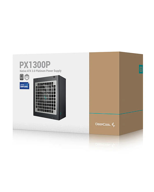 Deepcool PX1300P, 80PLUS® PLATINUM ATX3.0, PCIE 5.0 , Full Modular Power Supply.