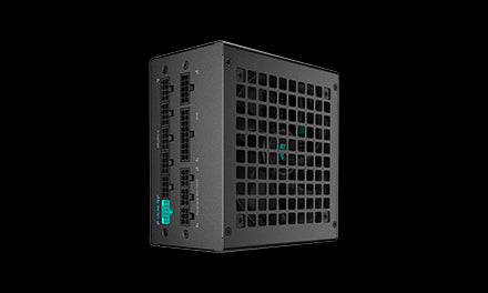 DeepCool PQ850G 850W ATX 3.1 80 PLUS Gold Fully Modular Power Supply – PCIe 5.0 PSU with 12VHPWR, Japanese Capacitors & FDB Silent Cooling