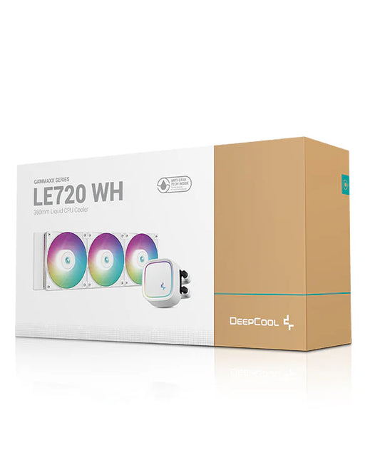 DeepCool LE720 WH 360mm All-in-one ARGB Liquid CPU Cooler